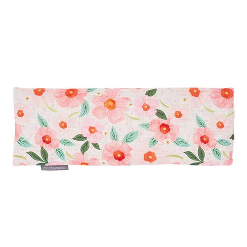 Annabel Trends Linen Heat Pillow - Meadow Blush